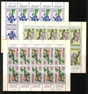 Morocco Scott 115-17 Mint NH mini-sheets (Catalog Value $40.00)