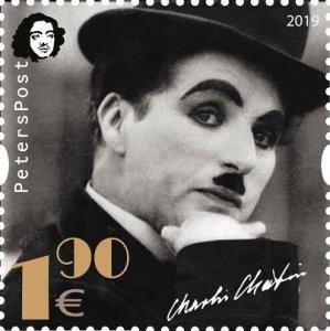 Finland 2019 Charlie Chaplin the legend of cinema Peterspost stamp MNH