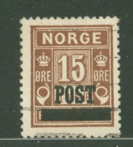 Norway #139 Used Single