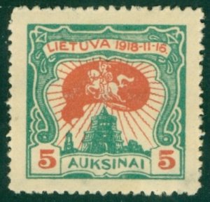 LITHUANIA 80 MNG (RL) 5399 CV $3.75 BIN $1.75