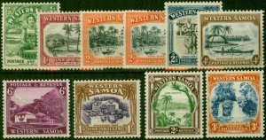 Western Samoa 1935 Set of 10 SG180-188 V.F MNH