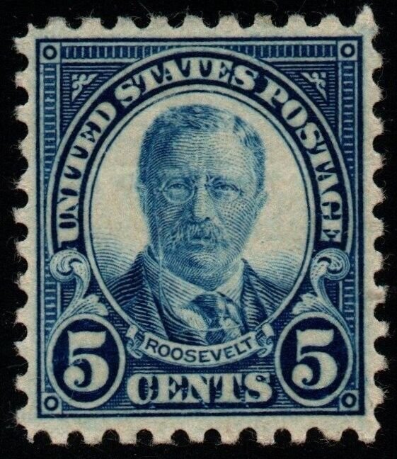 U.S. #586 MHR VF+ Single