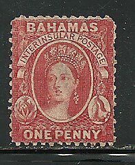 Bahamas # 11, Used.