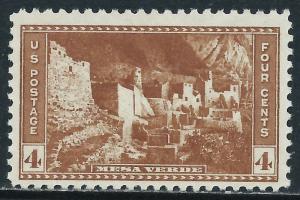 U.S., Sc #743, 4c MNG