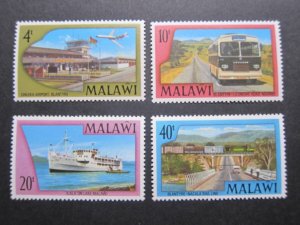 Malawi 1977 Sc 303-306 set MH