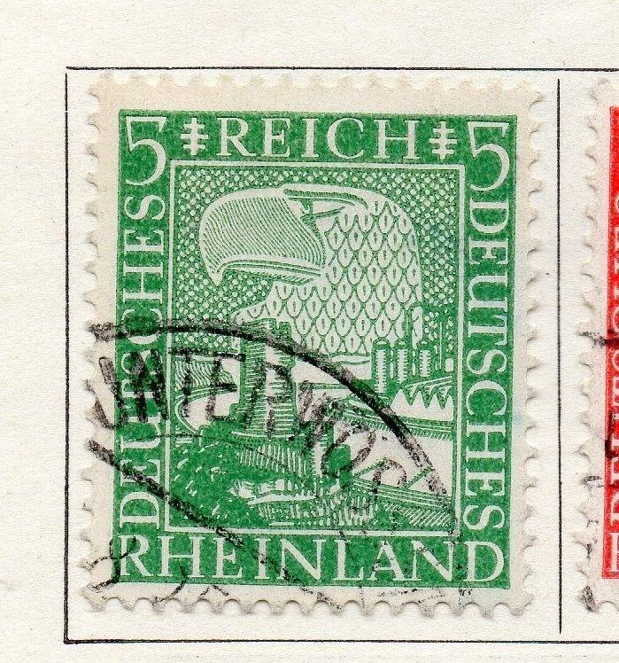 Germany 1925 Early Issue Fine Used 5pf. 092024