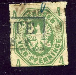 Prussia 1861 - Sc #15a - Michel #14b - Used