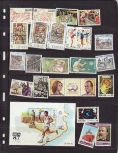 Lot of all different Spain MNH