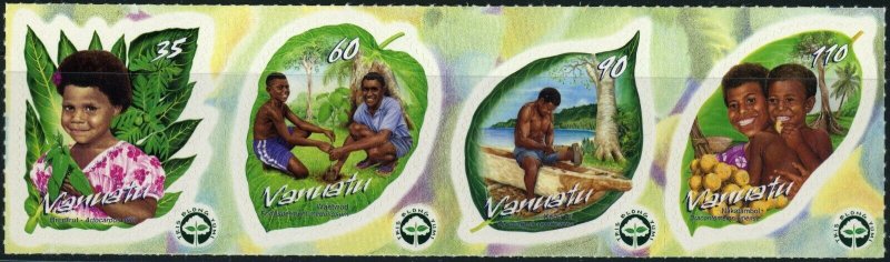 Vanuatu #808 Reforestation Nature Postage Stamps Topical 2002 Mint LH