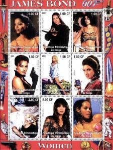 CONGO SHEET JAMES BOND CINEMA