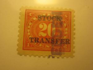 U.S. Scott #RD6 Revenue Stamp - Used Single
