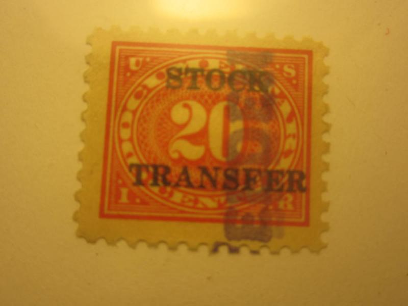 U.S. Scott #RD6 Revenue Stamp - Used Single