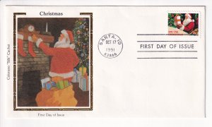 1991 Santa, ID, Christmas, Colorano Cachet, FDC (S31062)