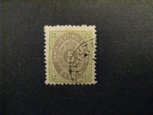 Danish West Indies #19 used  a23.3 8525