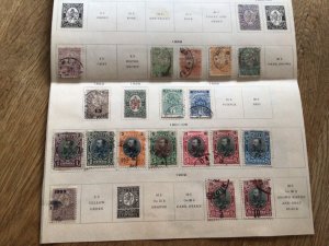 Bulgaria stamps on folded pages  A11716
