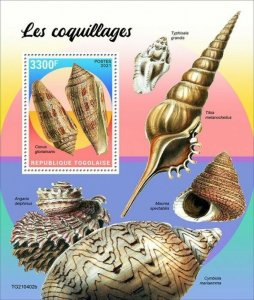 2021/12- TOGO - SHELLS                   1V complet set MNH ** T