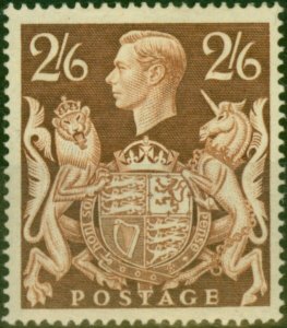 GB 1939 2s6d Brown SG476 Fine MM (2)