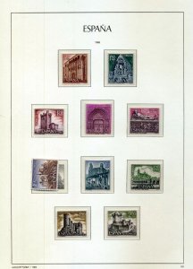 SPAIN 1968/70 Sport Art Castles MNH MH on 13 Pages(Apx110+Items)RK338