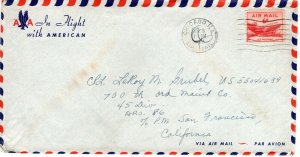 AMERICAN AIRLINES,  CHICAGO, ILL   1958  FDC8815