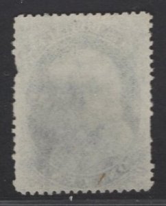 CERTIFIED US Stamp #19 1c Blue Franklin Type Ia  USED SCV $10000