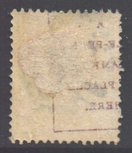 GB Scott 125 - SG213, 1887/1900 Jubilee 1/2d Green used