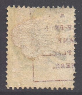 GB Scott 125 - SG213, 1887/1900 Jubilee 1/2d Green used