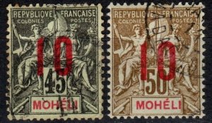 Moheli #21-2 F-VF Used CV $6.50 (X5376)