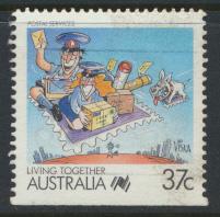 Australia SG 1121  SC# 1063  Used / FU  Imperf Bottom  Postal Services 