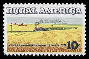 PCBstamps   US #1506 10c Rural American - Wheat, MNH, (15)