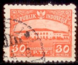 Indonesia 1951 SC# 377 Used