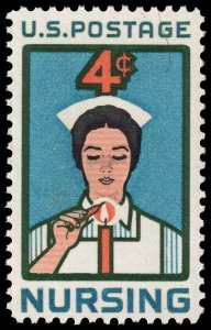 United States - Scott 1190 - Mint-Never-Hinged - Ink Mark on Front