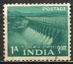 India: 1955; Sc. # 257, Used Single Stamp