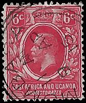 EAST AFRICA AND UGANDA   #42 USED (2)