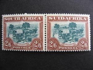 SOUTH AFRICA Sc 44c MH pair, nice stamps, check them out! 