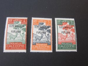 French wallis futunate 1930 Sc J12,13,16 MNH