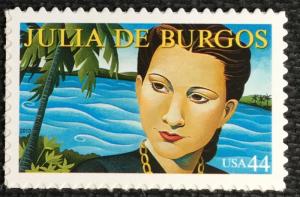 US #4476 MNH Single Julia de Burgos SCV $.90