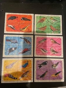 Burundi sc 337-342 MH comp set