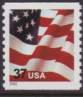 3631 Flag Coil MNH