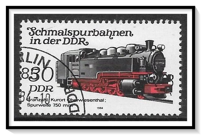Germany DDR #2405a Railroad Trains CTO HR