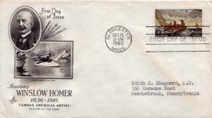 United States, First Day Cover, Art