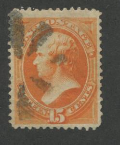 1870 US Stamp #152 15c Used F/VF Canceled Catalogue Value $210 