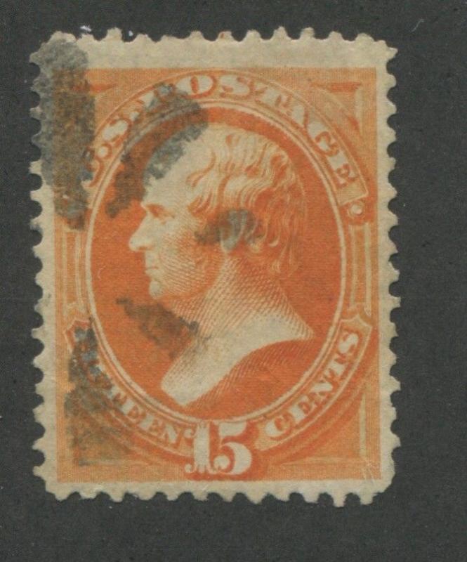 1870 US Stamp #152 15c Used F/VF Canceled Catalogue Value $210 