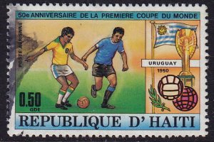 Haiti - 1980 - Scott #C499 - used - Sport Football Soccer