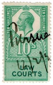 (I.B) George V Revenue : Law Courts (Scotland) 10/-