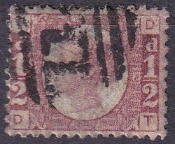 Great Britain #58 F-VF Used  CV $22.00 (Z4405)