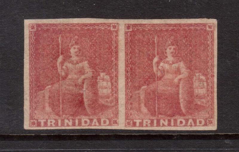 Trinidad #6 (SG #12) VF Mint Pair