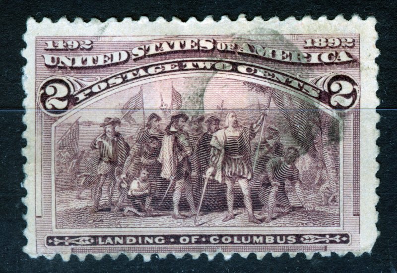 USA STAMP - 1893, 2 ¢ Columbian, USED