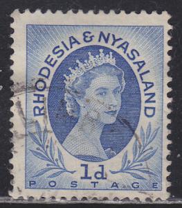 Rhodesia & Nyasaland 142 Queen Elizabeth II 1954