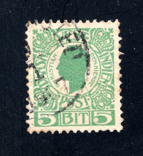 Danish West Indies #31,  VF,  Used,   CV $3.25 ....1630026