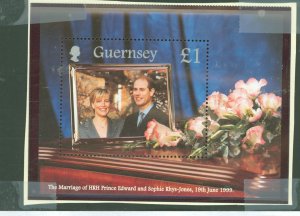 Guernsey #690  Souvenir Sheet